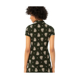 Camicie Donna Surkana - Camicia a maniche corte - Verde militare