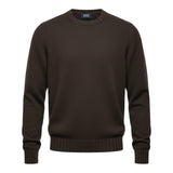 Maglioni Uomo Alpha Studio - Giro Boxy M/L Lana & Cashmere - Marrone