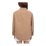 Camicie Donna Calvin Klein - 90s DENIM OVERSHIRT - Marrone
