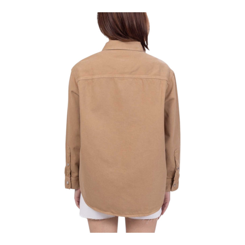 Camicie Donna Calvin Klein - 90s DENIM OVERSHIRT - Marrone