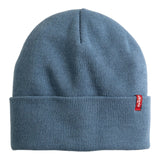 Baschi e berretti Uomo Levi's - Slouchy Red Tab Beanie Horizon Blue - Blu