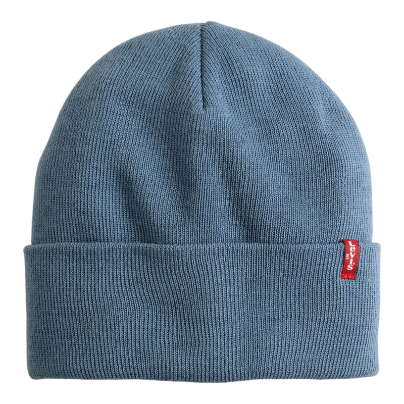 Baschi e berretti Uomo Levi's - Slouchy Red Tab Beanie Horizon Blue - Blu