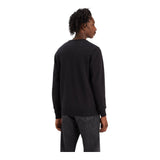 Maglie a manica lunga Uomo Levi's - Lightweight Hm Sweater Meteorite - Nero