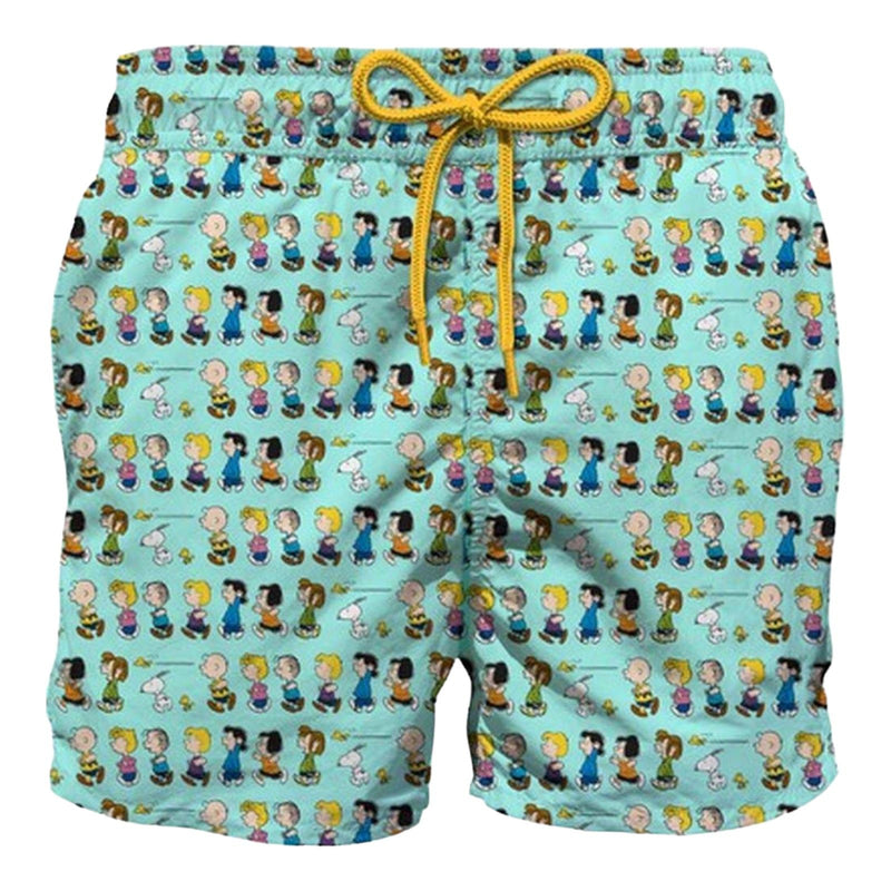 Pantaloncini e calzoncini Bambini Unisex Mc2 Saint Barth - Jean Lighting Ultralight Swim Short - Multicolore