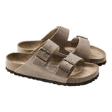 Sandali Unisex Birkenstock - Arizona SFB tabacco brown, Oiled Leather - Marrone
