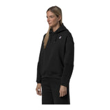 Felpe con cappuccio Donna K-Way - Ninette Brushed Pc - Nero
