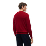 Maglie a manica lunga Uomo Tommy Hilfiger - Pima Org Ctn Cashmere Crew Neck - Rosso