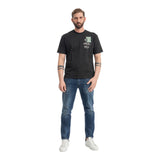 T-shirt Uomo Blauer - Brush T-Shirt Manica Corta - Nero
