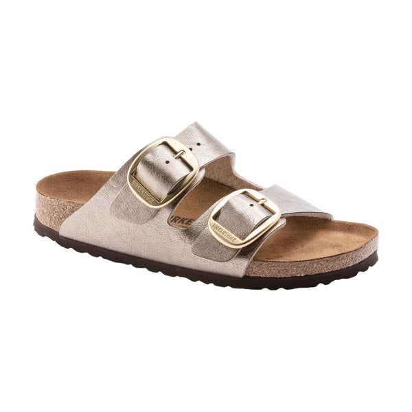 Sandali Donna Birkenstock - Arizona Big Buckle graceful taupe, Birko Flor - Bronze