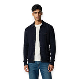 Cardigan Uomo Tommy Hilfiger - Classic Cotton Cable Button Thru - Blu