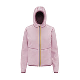 Felpe con cappuccio Donna K-Way - Lily Velour Polar Double - Viola