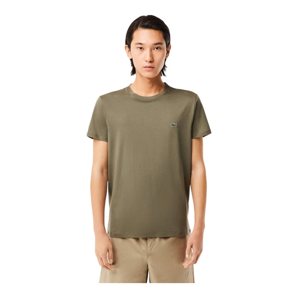 T-shirt Uomo Lacoste - T-Shirt 100% Pima Cotton - Verde