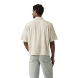 Camicie casual Uomo Levi's - Ss Boxy Western - Bianco