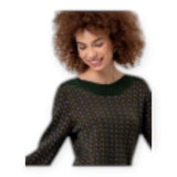 Maglioni Donna Surkana - Maglione jacquard barchetta - Verde