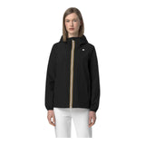 Giubbini Donna K-Way - Marguerite Stretch Poly Jersey - Nero