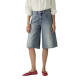 Bermuda Donna Levi's - Super Baggy - Azzurro