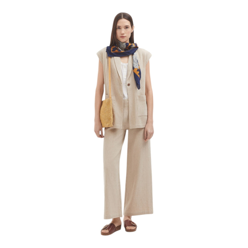 Gilet Donna nice things - Gilet - Beige