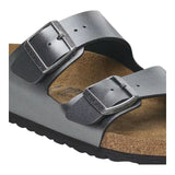 Sandali Unisex Birkenstock - Arizona metallic black, Birko Flor - Nero