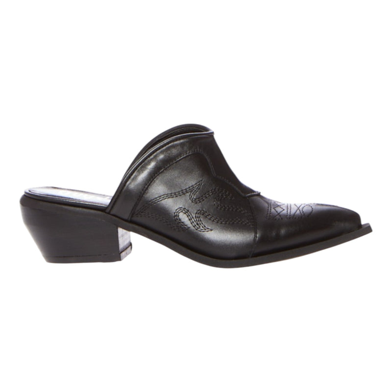 Zoccoli e sabot Donna Ovyé - Sabot Texano Vitello - Nero