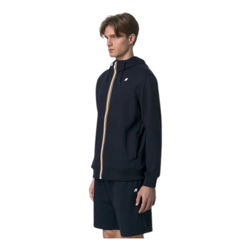 Felpe con cappuccio Uomo K-Way - Rainer Light Spacer - Blu
