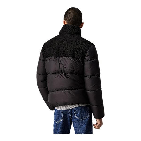 Giubbini Uomo Calvin Klein - Sherpa Puffer Jacket - Nero