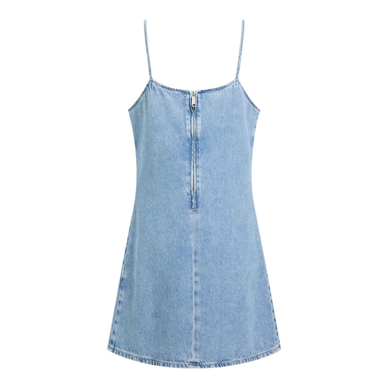 Vestiti casual Donna Calvin Klein - Iconic Denim Mini Dress - Denim