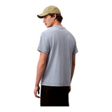 T-shirt Uomo Calvin Klein - Ss Acid Wash 20S Cn Tee - Blu