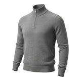 Maglioni Uomo Alpha Studio - Lupetto Zip M/L Regular Geelong - Grigio