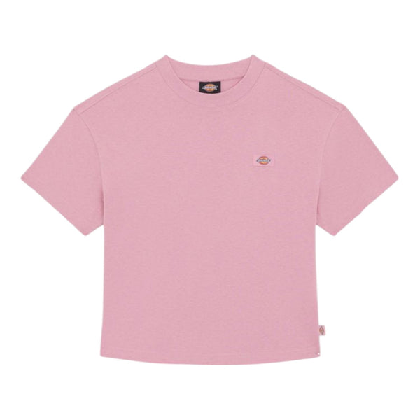 T-shirt Donna Dickies - Oakport Boxy Ss Tee - Rosa