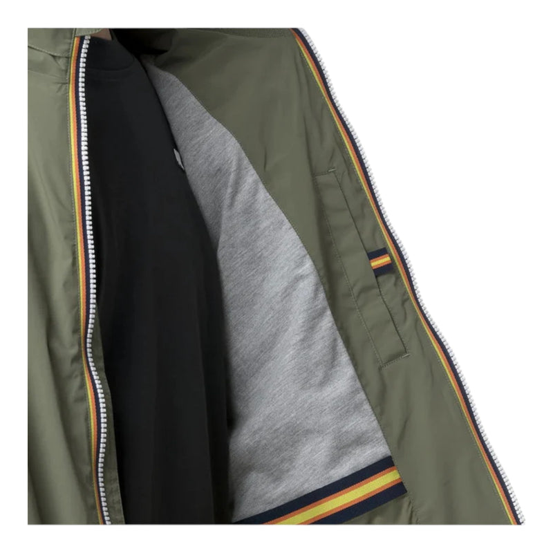 Gilet Uomo K-Way - Valen Stretch Nylon Jersey - Verde
