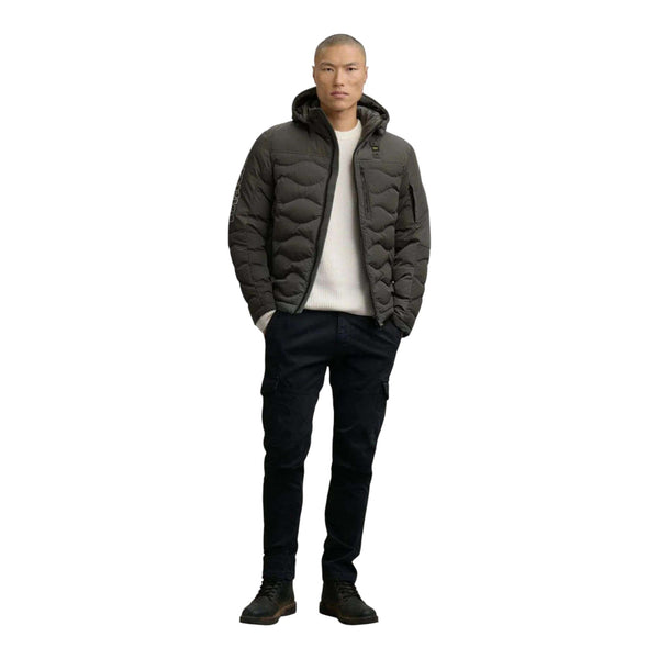 Piumini Uomo Blauer - Hartford Giubbini Corti Imbottito Ovatta - Verde