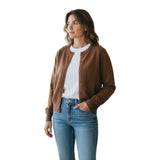 Cardigan Donna SOLOCASCMIR - Cardigan - Marrone