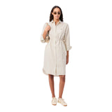 Vestiti casual Donna Lacoste - Abitino - Beige