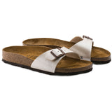 Sandali Donna Birkenstock - Madrid pearl white, Birko Flor Graceful Calz.S - Bianco