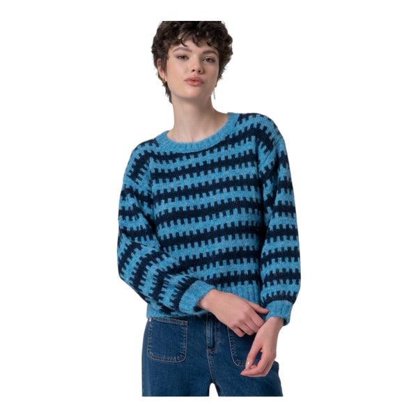 Maglioni Donna Surkana - Maglione a collo rotondo - Ottanio