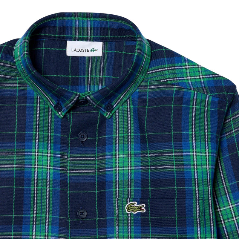 Camicie Bambino Lacoste - Lcb Woven Ls Shirt - Blu