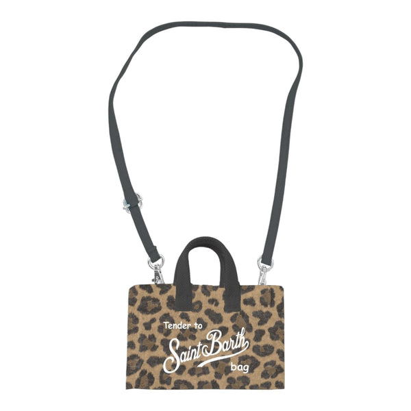 Pochette e Clutch Donna Mc2 Saint Barth - Phone Bag Felt - Marrone