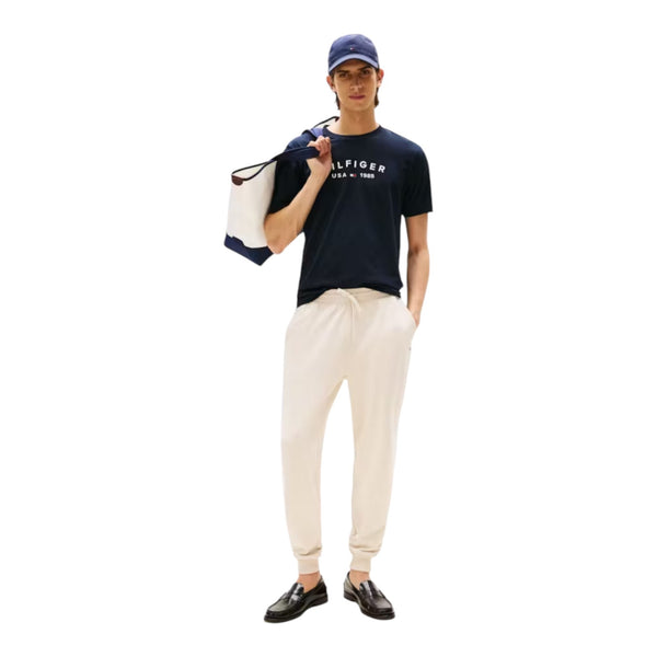 Pantaloni Uomo Tommy Hilfiger - Essential Terry Sweatpant - Panna