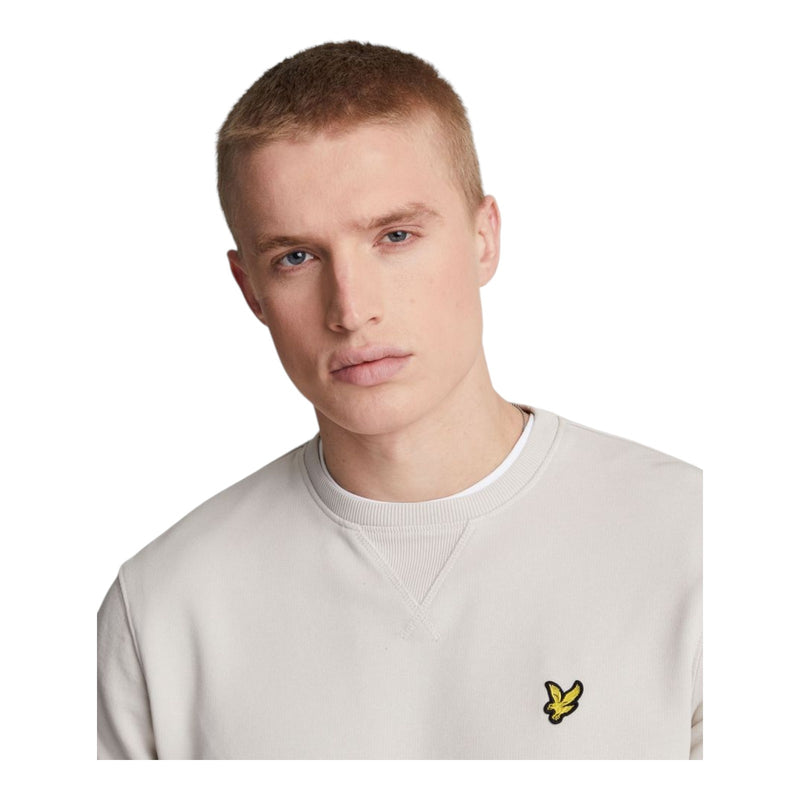 Felpe senza cappuccio Uomo Lyle & Scott - Crew Neck Sweatshirt - Beige