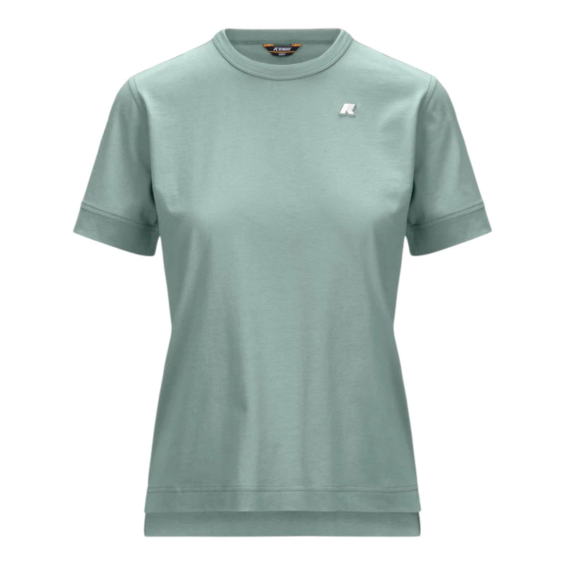 T-shirt Donna K-Way - Emel Jersey - Verde
