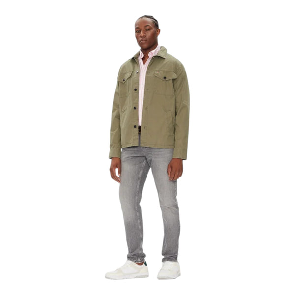 Camicie casual Uomo Tommy Hilfiger - Cotton Twill Shirt Jacket - Verde
