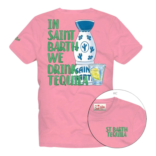 T-shirt Uomo Mc2 Saint Barth - Tshirt Man	Cotton Classic T Shirt - Rosa
