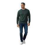 Maglioni Uomo Alpha Studio - Girocollo M/L Contrasti Geelong Base - Verde