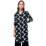 Camicie Donna Surkana - Camicia Lunga - Nero