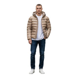 Piumini Uomo Blauer - Adams Giubbini Corti - Marrone