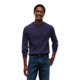 Maglioni Uomo Tommy Hilfiger - Classic Cotton Cable Crew Neck - Viola