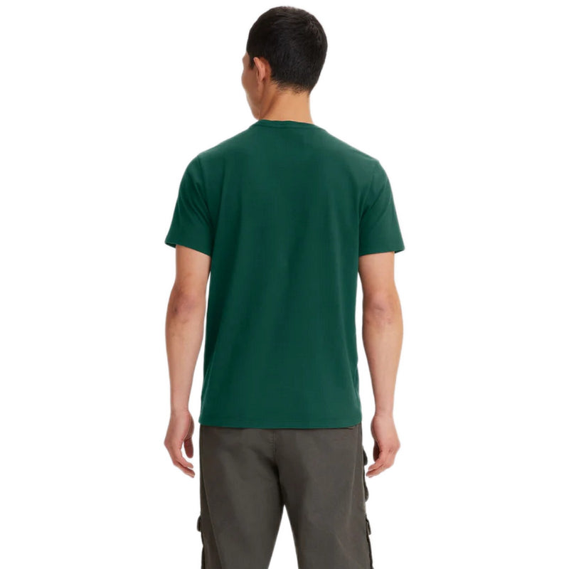 T-shirt Uomo Levi's - Graphic Crewneck Tee - Verde