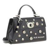 Borse a mano Donna Rue Madam Paris - Mini Teddy Studs Handbag - Nero