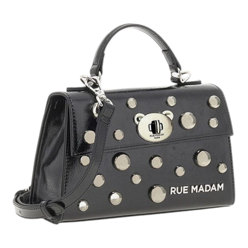 Borse a mano Donna Rue Madam Paris - Mini Teddy Studs Handbag - Nero