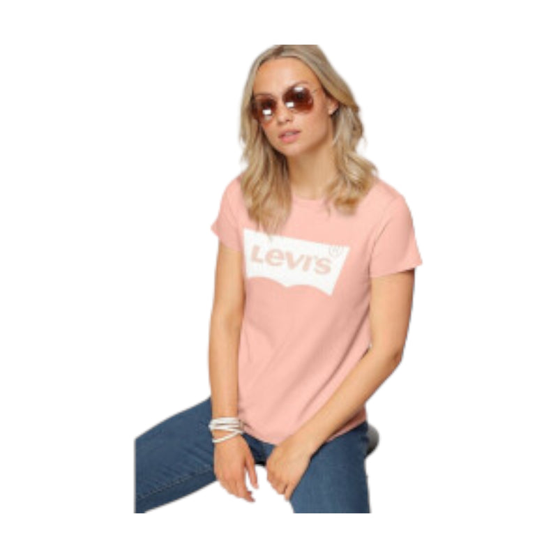 T-shirt Donna Levi's - The Perfect Tee - Cipria